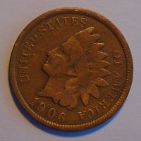 USA 1 Cent 1906