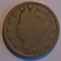 USA 5 Cent 1901