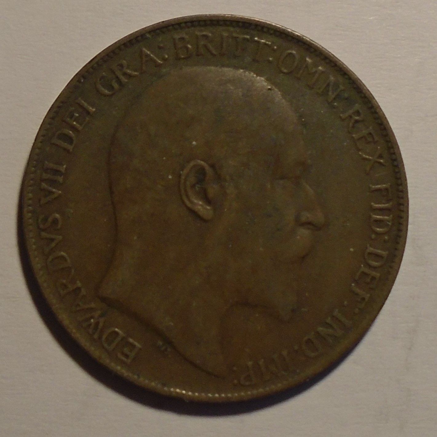V. Británie 1 Peny 1909