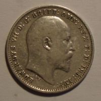 V. Británie 3 Pence 1909