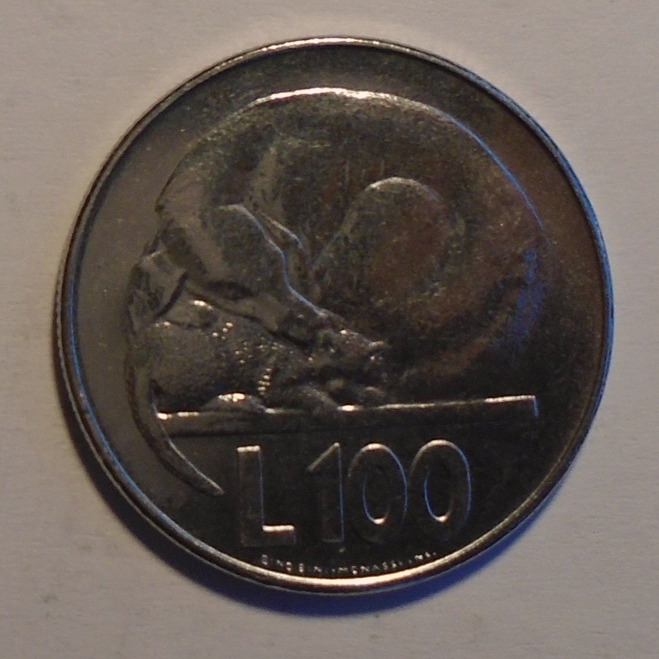 Vatikán 100 Lir 1975