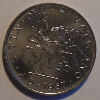 Vatikán 50 Cent 1967