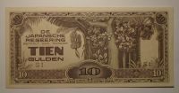 Jap. okupace 10 Gulden