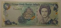 Kajmanské ostrovy 1 Dolar 2004