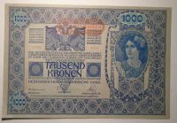 Rakousko 1000 Korun 1902 razítko 2877