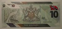 Trinidad a Tob. 10 Dollars 2020
