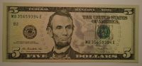 USA 5 Dollar 2013