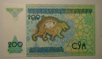 Uzbekistán 200 Sum 1997