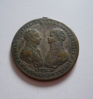 medaile na setkání Napoleona s carem Alexandrem, m.ouško, Německo