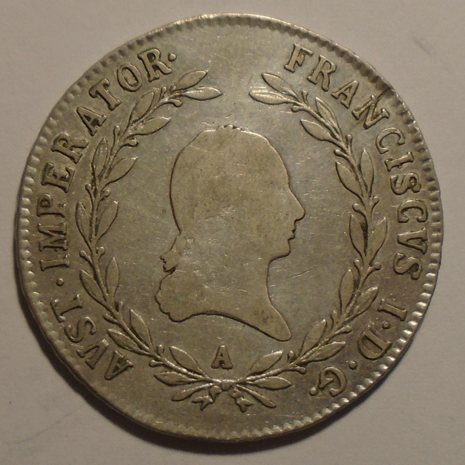 Rakousko 20 Krejcar 1823 A František II.