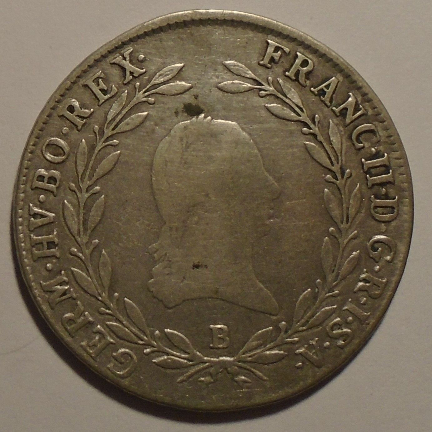 Uhry 20 Krejcar 1803 B František II.