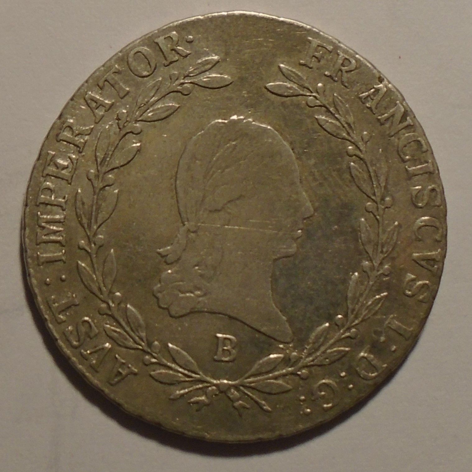 Uhry 20 Krejcar 1815 B František II.