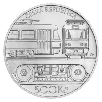 500 Kč(2024-tramvaj T3), stav bk, etue a certifikát