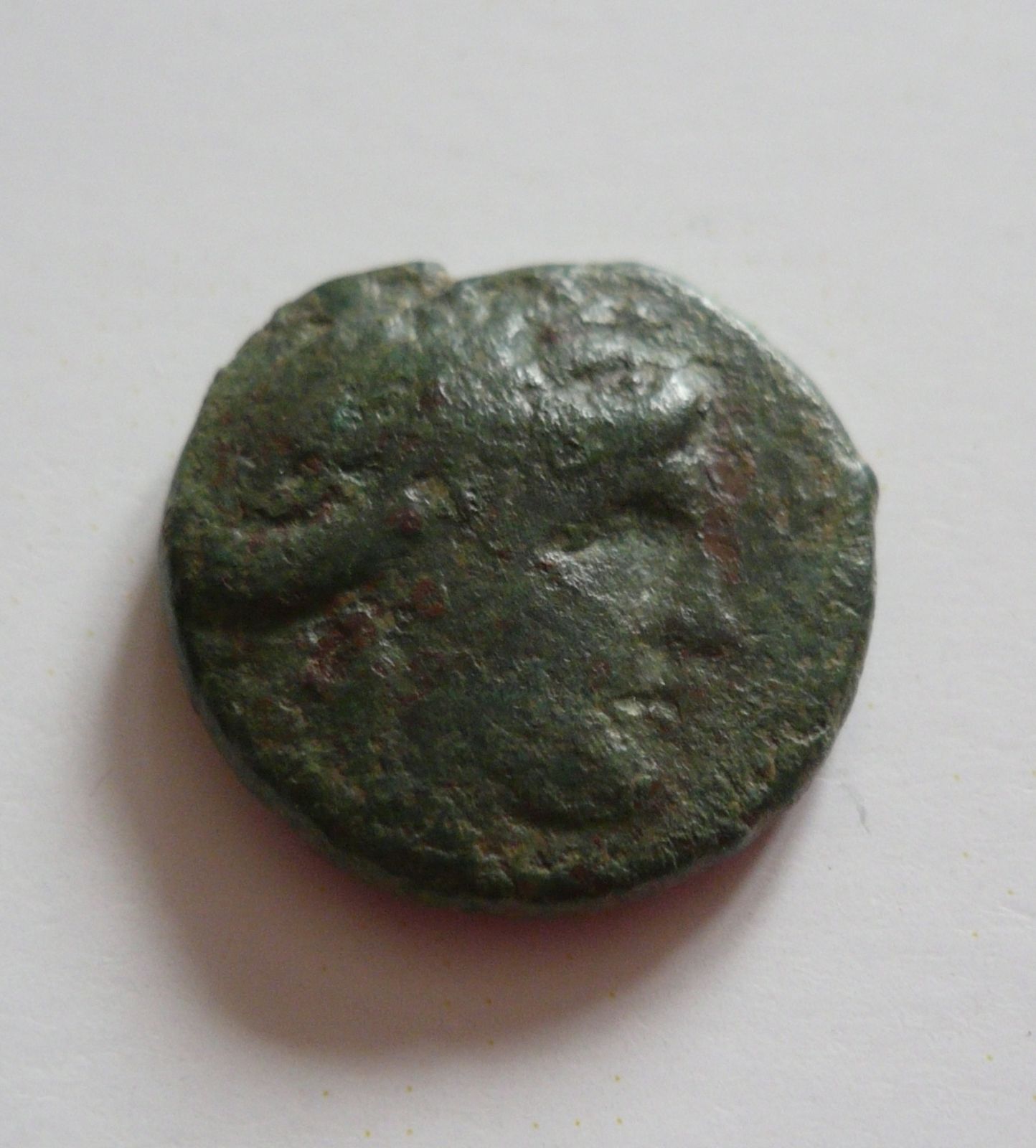 AE-19, hlava Tyche vpravo, Lysimachea, 309-220 př.n.l., Thrakie Řecko