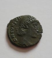 AE-4, Constantinus jako Augustus, Vot ve věnci, 337-350, Řím císařství