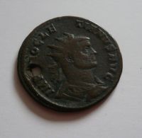 AE Antoniniánus, Dioclecián, Jupiter vlevo, 284-305, dirka, Řím císařství