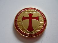 řád templářů, pamětní medaile, Francie