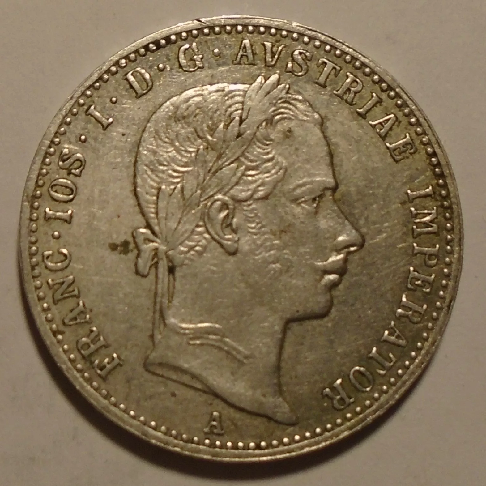 Rakousko 1/4 Zlatnik 1858 A