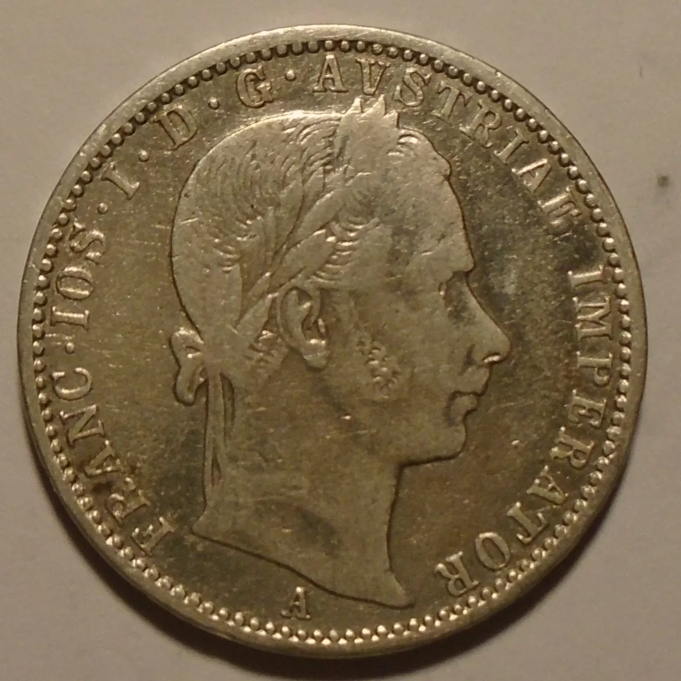 Rakousko 1/4 Zlatnik 1859 A