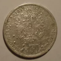 Rakousko 1/4 Zlatnik 1859 V