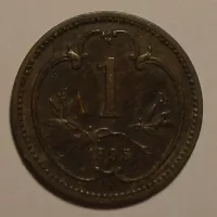 Rakousko 1 Haléř 1895