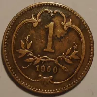Rakousko 1 Haléř 1900