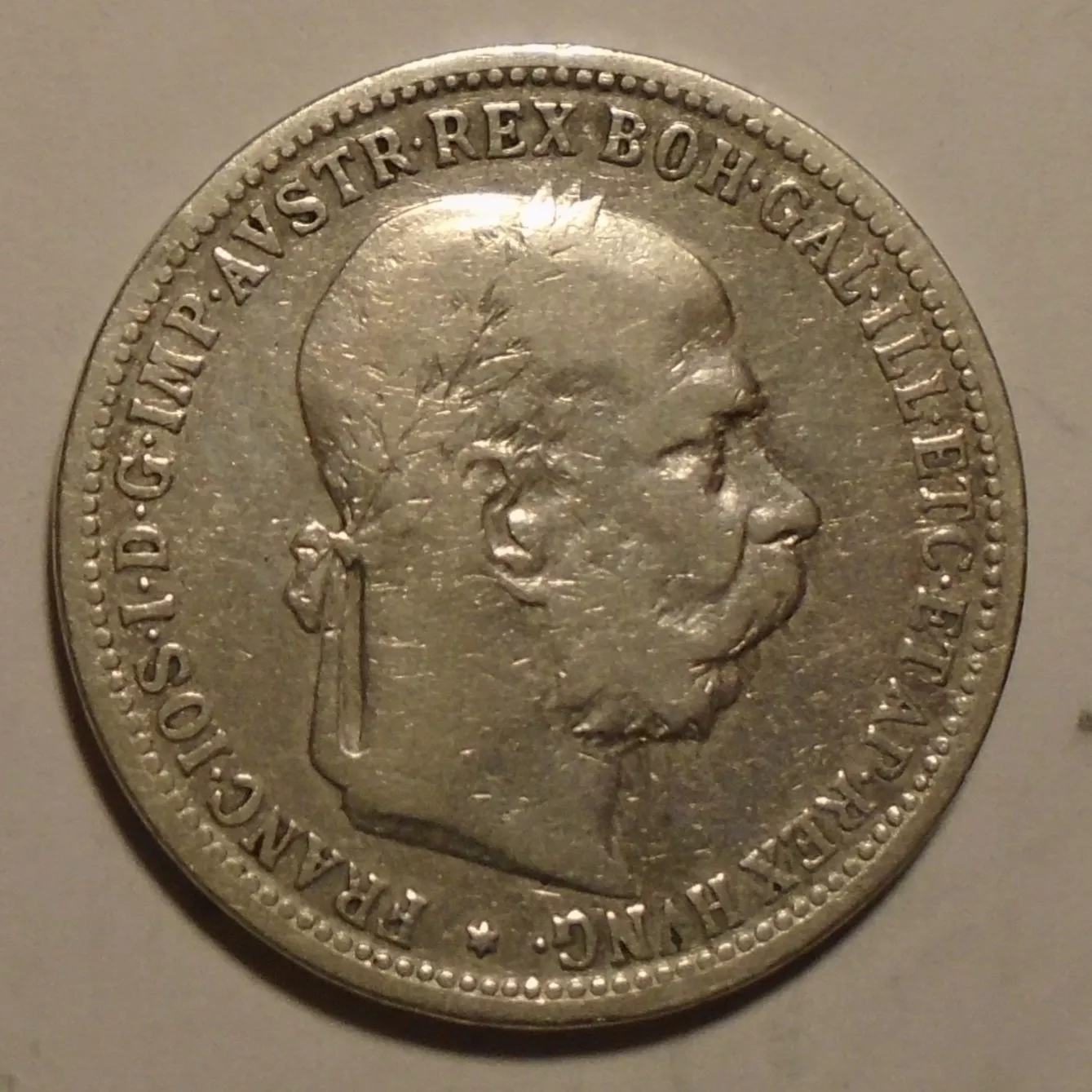 Rakousko 1 Koruna 1893