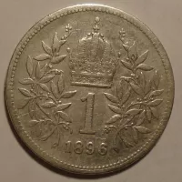 Rakousko 1 Koruna 1896