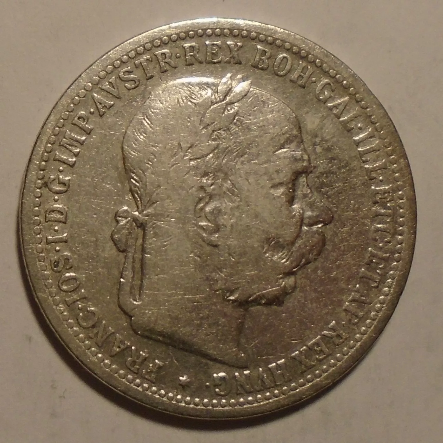 Rakousko 1 Koruna 1896