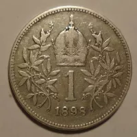 Rakousko 1 Koruna 1898