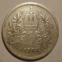 Rakousko 1 Koruna 1903