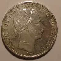 Rakousko 1 Zlatnik 1860 A