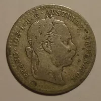 Rakousko 10 Krejcar 1868