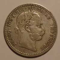 Rakousko 10 Krejcar 1869