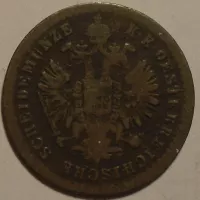 Rakousko 5/10 Krejcar 1859 A