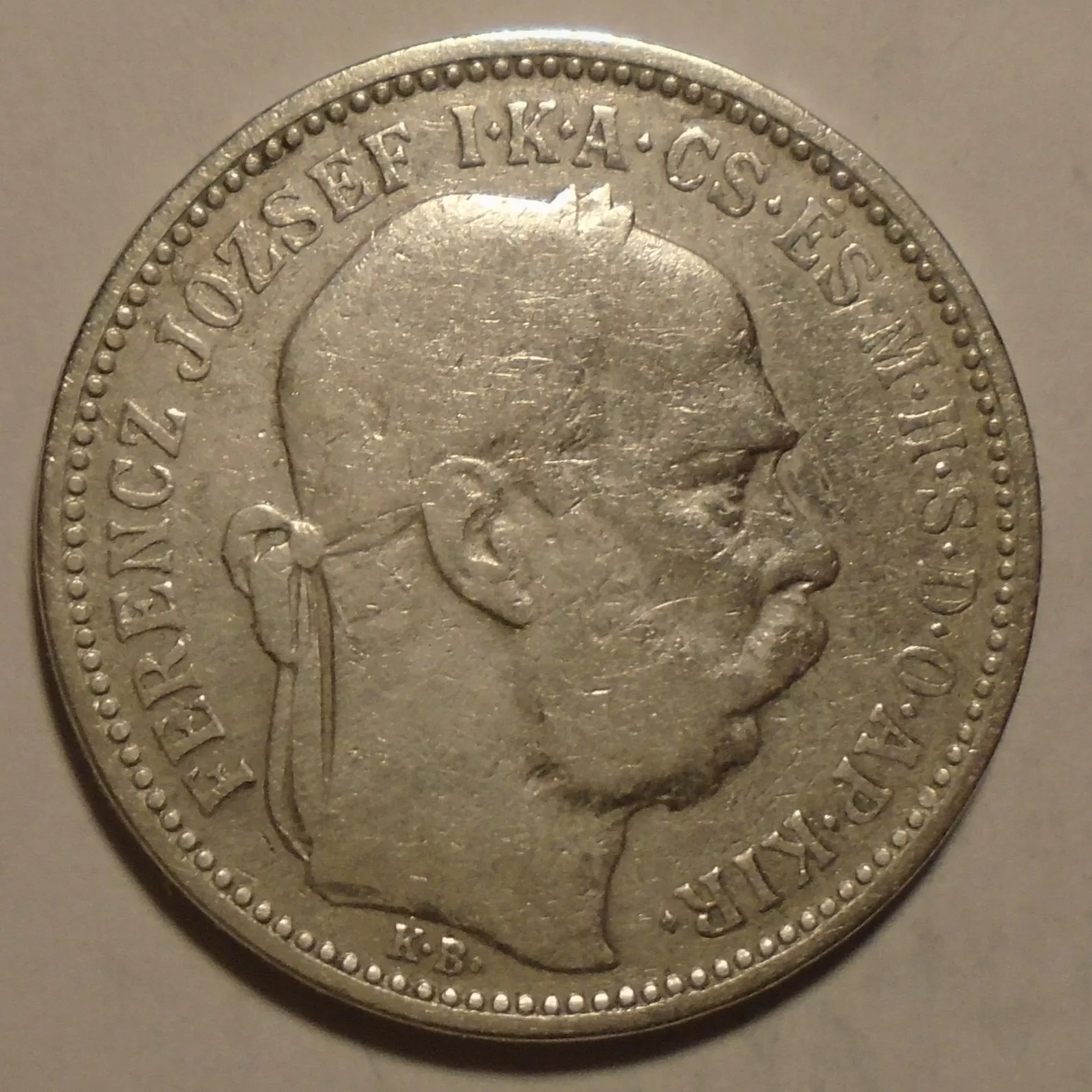 Uhry 1 Koruna 1894 KB