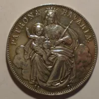 Bavorsko Tolar Ludvík II./Madona