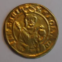 Čechy Dukát 1346-78 novoražba Karel IV.