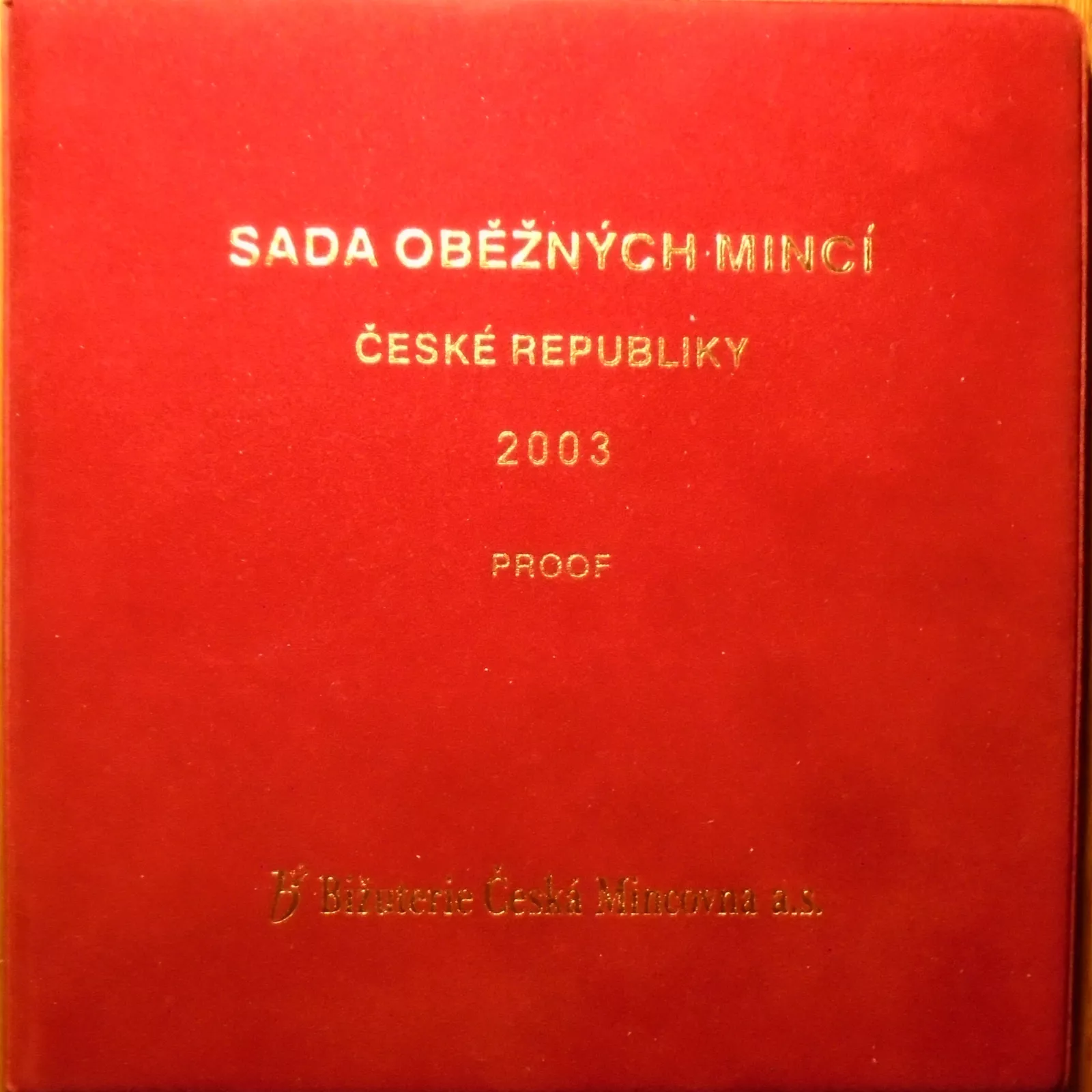 ČR sada mincí 2003 proof