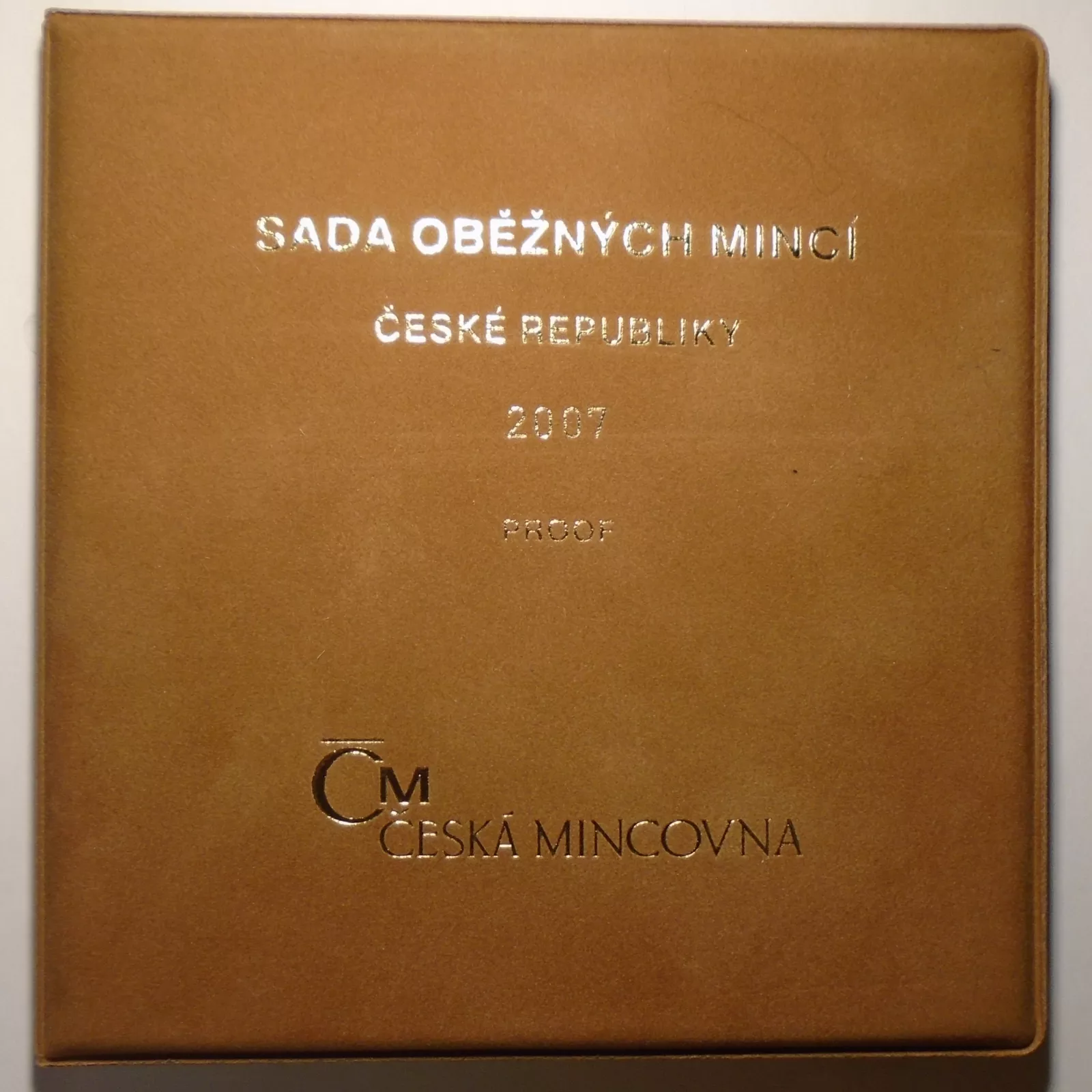 ČR sada mincí 2007 proof