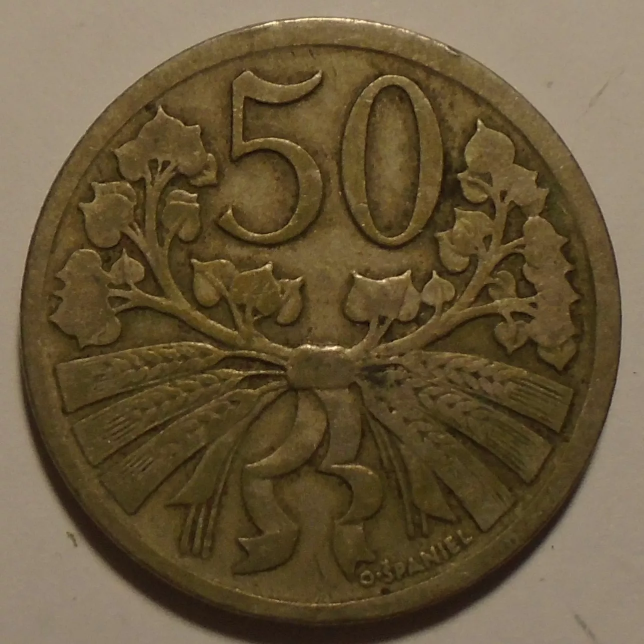 ČSR 50 Haléř 1927