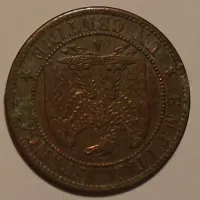 Francie 1 Cent 1862 A Napoleon III.