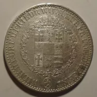 Hessen Tolar 1833 Wilhelm II.
