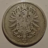 Německo 1 Marka 1873 A