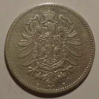 Německo 1 Marka 1875 B