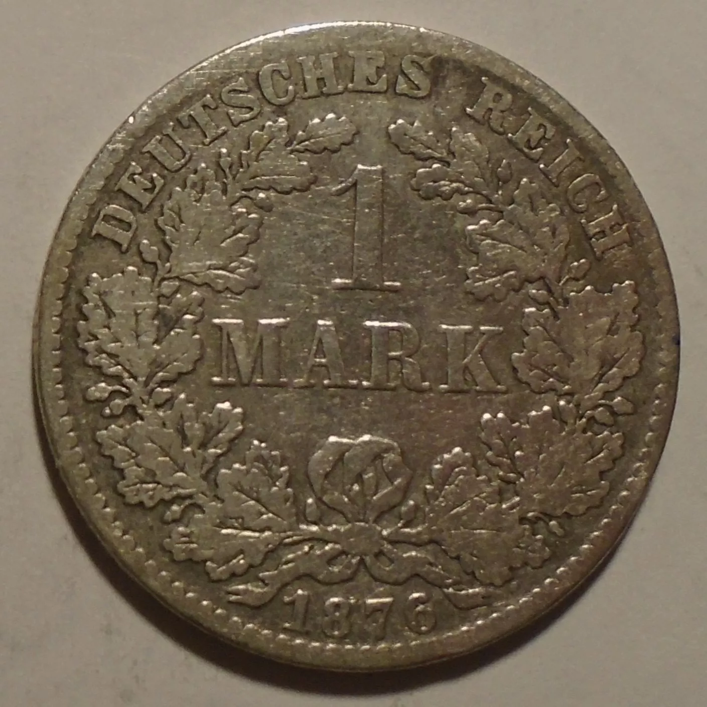 Německo 1 Marka 1876 O