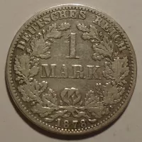 Německo 1 Marka 1878 A