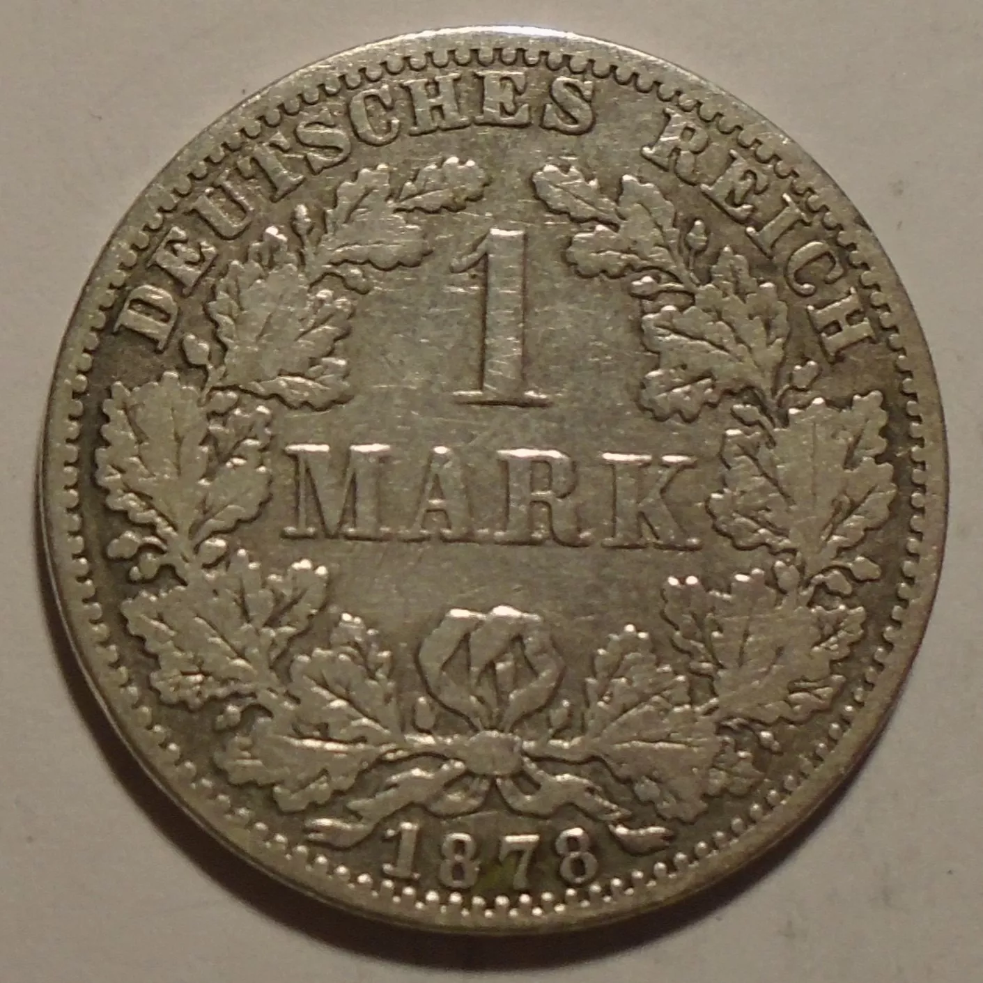 Německo 1 Marka 1878 A