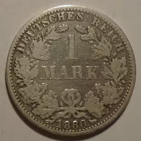Německo 1 Marka 1880 A