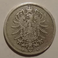 Německo 1 Marka 1885 A